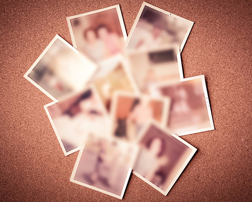 a pile of blurry photos an unclear future.  WD can create a focused Retirement Plan